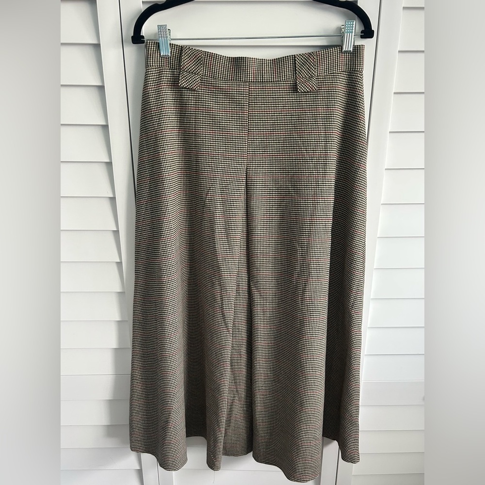 Nocturne | plaid pattern midi skirt - Picture 8 of 13